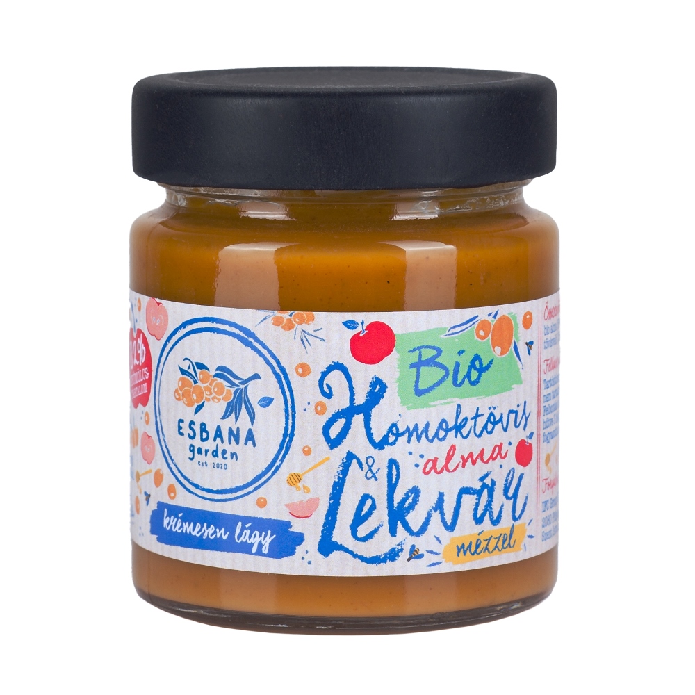 Bio homoktövis alma lekvár mézzel